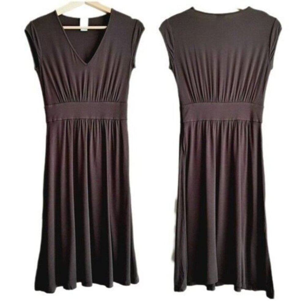 CO-OP Barneys New York Sleeveless Empire Cut Mini Dress Grey Sz XS